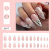 12 Sizes-24 Pcs Press On Nails Z697