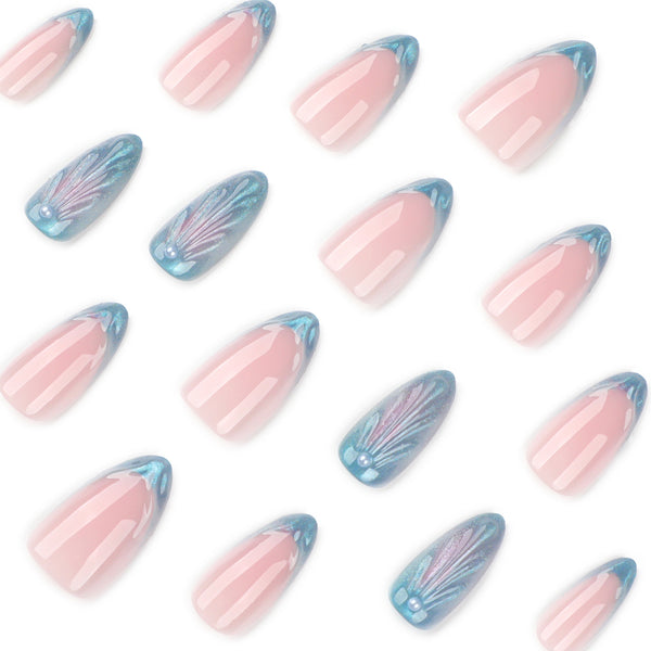 12 Sizes-24 Pcs Press On Nails JP3904