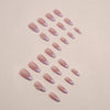 12 Sizes-24 Pcs Press On Nails Z785