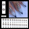 12 Sizes-24 Pcs Press On Nails W809