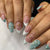 12 Sizes-24 Pcs Press On Nails Z1078