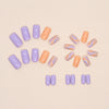 12 Sizes-24 Pcs Press On Nails W940