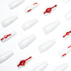 12 Sizes-24 Pcs Press On Nails JP1609