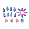 12 Sizes-24 Pcs Press On Nails Y1551