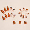 12 Sizes-24 Pcs Press On Nails W664