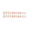12 Sizes-24 Pcs Press On Nails W1563