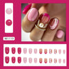12 Sizes-24 Pcs Press On Nails W1119