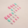 12 Sizes-24 Pcs Press On Nails W1065