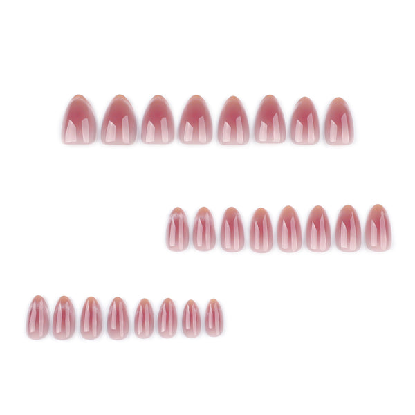 12 Sizes-24 Pcs Press On Nails JP3862