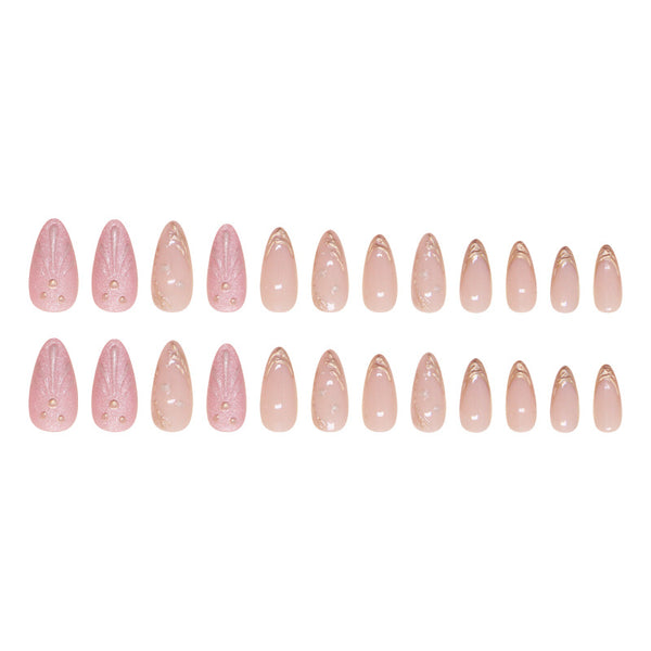 12 Sizes-24 Pcs Press On Nails Z934