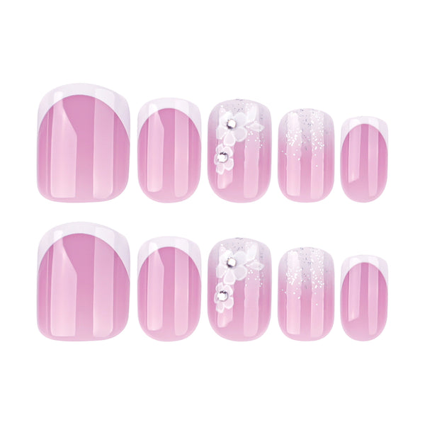 12 Sizes-24 Pcs Press On Nails JP3835