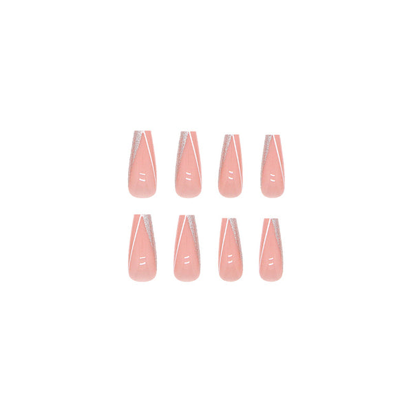 12 Sizes-24 Pcs Press On Nails W086