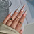 12 Sizes-24 Pcs Press On Nails W320