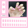 12 Sizes-24 Pcs Press On Nails CF016
