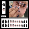 12 Sizes-24 Pcs Press On Nails W641