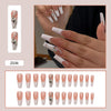 12 Sizes-24 Pcs Press On Nails Z036
