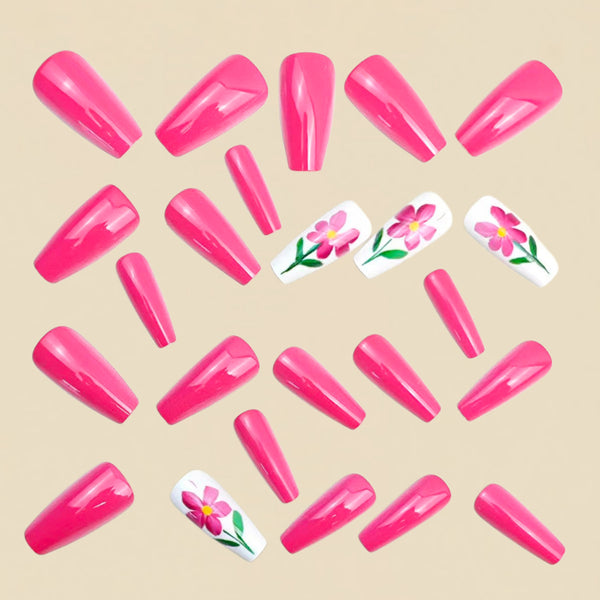 12 Sizes-24 Pcs Press On Nails y2085-24