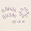 12 Sizes-24 Pcs Press On Nails W1992