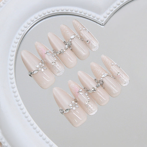 30 Pcs Press On Nails Z1214
