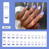 12 Sizes-24 Pcs Press On Nails W263