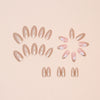12 Sizes-24 Pcs Press On Nails W1557
