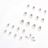 12 Sizes-24 Pcs Press On Nails JP1098