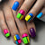 12 Sizes-24 Pcs Press On Nails Y1941