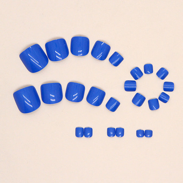 12 Sizes-24 Pcs Press On Nails F068
