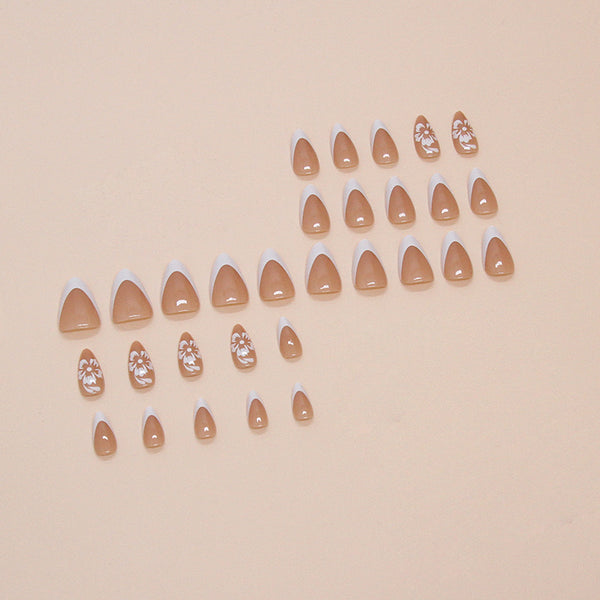 12 Sizes-24 Pcs Press On Nails W1685