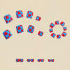 12 Sizes-24 Pcs Press On Nails Y608