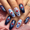 12 Sizes-24 Pcs Press On Nails Y1621