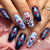 12 Sizes-24 Pcs Press On Nails Y1621