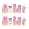 12 Sizes-24 Pcs Press On Nails JP3673