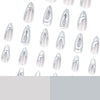 12 Sizes-24 Pcs Press On Nails JP3442
