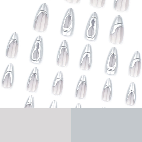 12 Sizes-24 Pcs Press On Nails JP3442