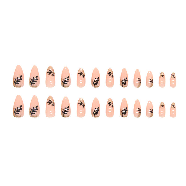 12 Sizes-24 Pcs Press On Nails W246