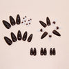12 Sizes-24 Pcs Press On Nails W2128