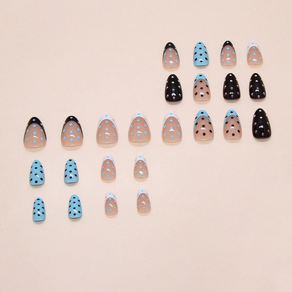 12 Sizes-24 Pcs Press On Nails W2132