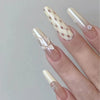 12 Sizes-24 Pcs Press On Nails Z897
