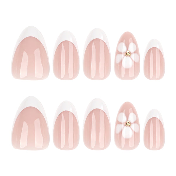 12 Sizes-24 Pcs Press On Nails JP3916