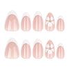 12 Sizes-24 Pcs Press On Nails JP3916