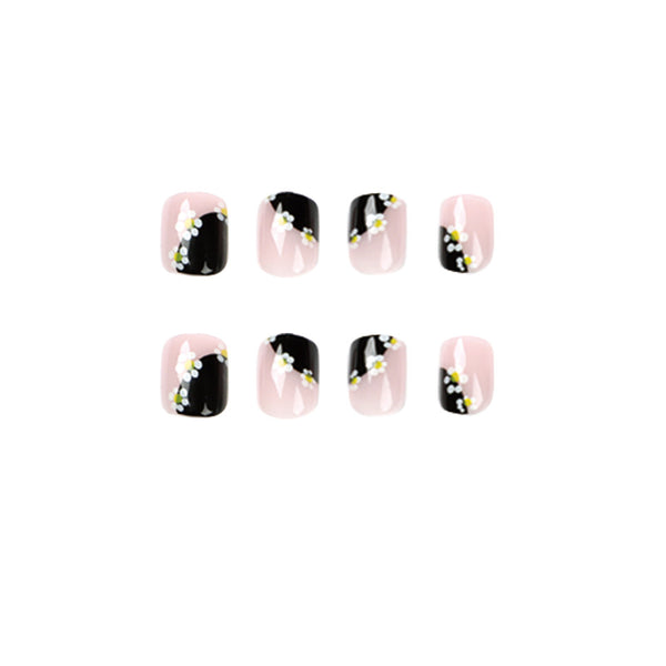 12 Sizes-24 Pcs Press On Nails JP1828