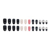 12 Sizes-24 Pcs Press On Nails W1173