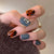 12 Sizes-24 Pcs Press On Nails JP2976