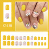 12 Sizes-24 Pcs Press On Nails C802