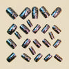12 Sizes-24 Pcs Press On Nails Y1454
