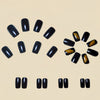 12 Sizes-24 Pcs Press On Nails Y262