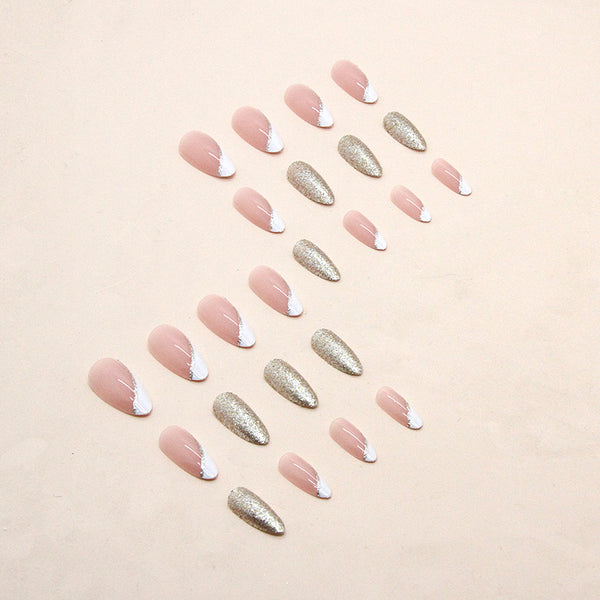 12 Sizes-24 Pcs Press On Nails W358