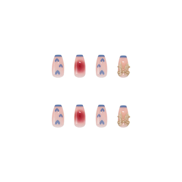 12 Sizes-24 Pcs Press On Nails Z200