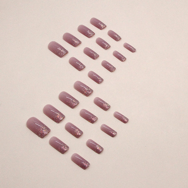 12 Sizes-24 Pcs Press On Nails W1229